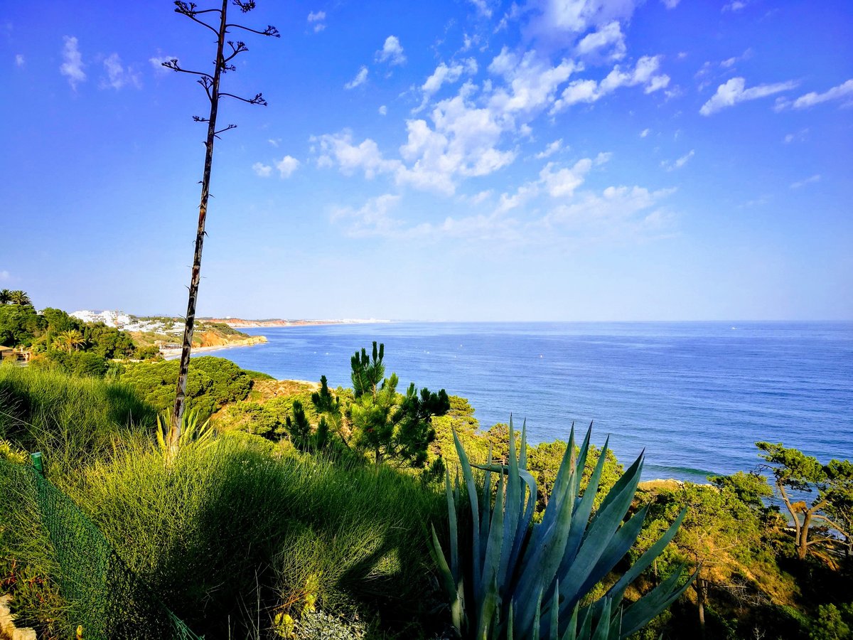 Zandstrand in de Algarve
