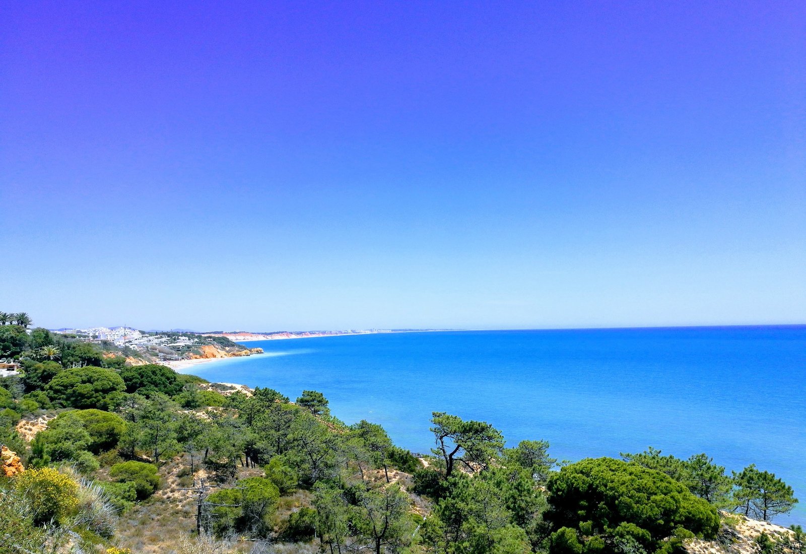 Kustweg in de Algarve
